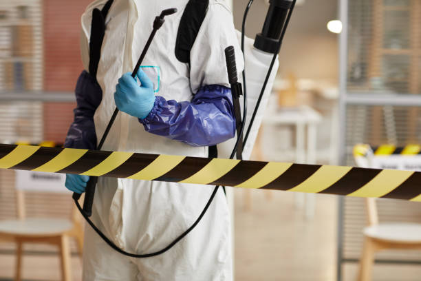 Professional Biohazard Cleanup technician working in Scottdale, GA